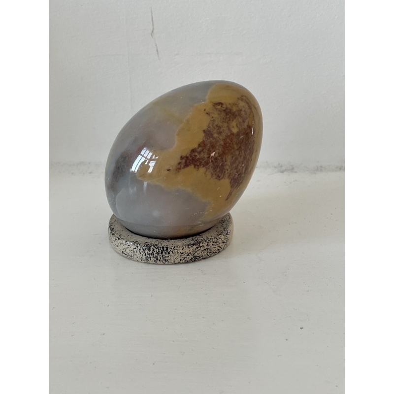 Natural Handmade Premium Soapstone Egg For A Wonderful Display