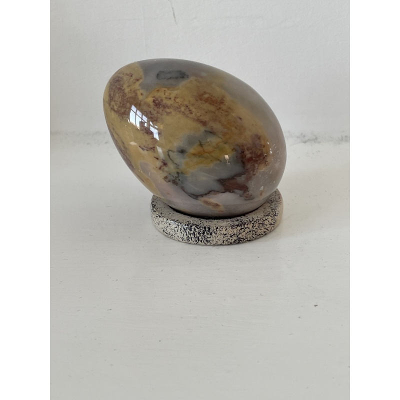 Natural Handmade Premium Soapstone Egg For A Wonderful Display