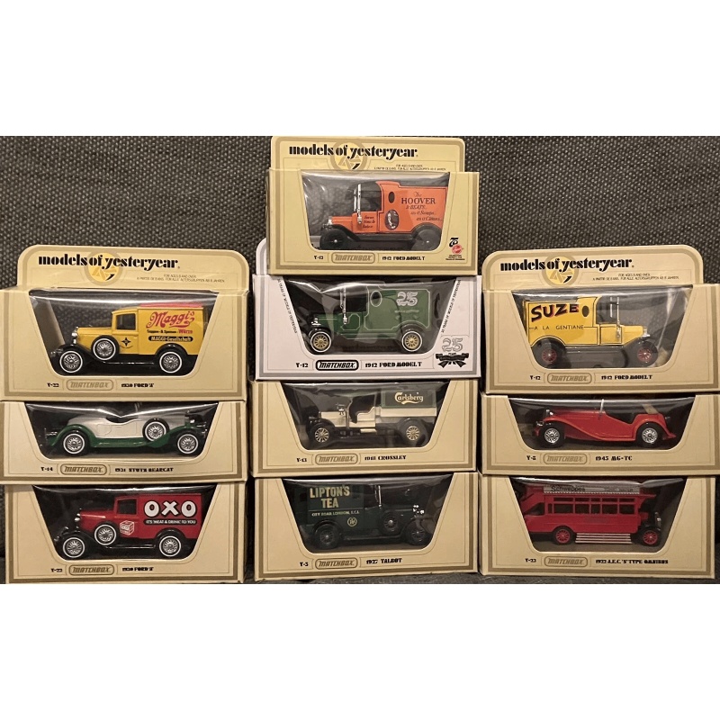 Matchbox Models Of Yesteryear Collection - Job Lot Of 10