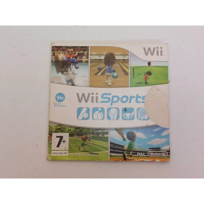 Nintendo Wii Console Bundle with 5x Games