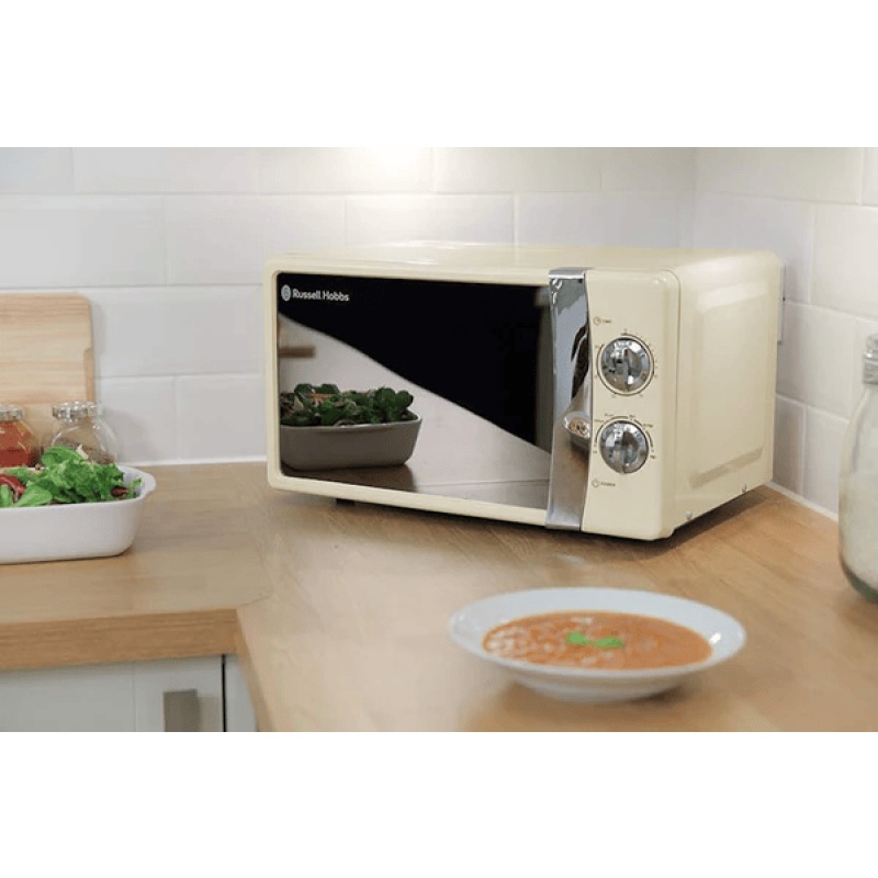 Russell Hobbs RHMM701C-N microwave Countertop Solo microwave 17 L 700 W Cream